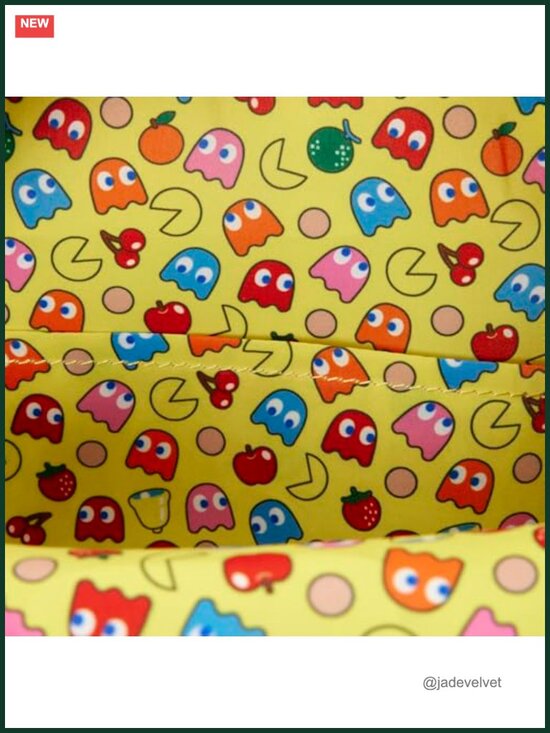 Loungefly Pac-Man Glow Mini Backpack - Polyurethane, Licensed Collectible main image 5